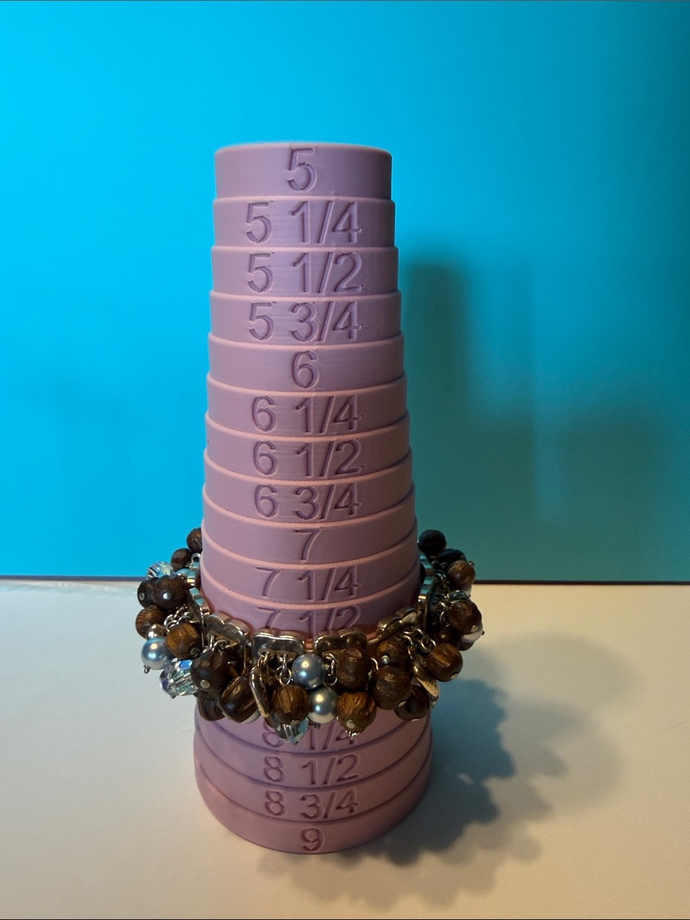Brighton Brown and Blue Beaded Bracelet